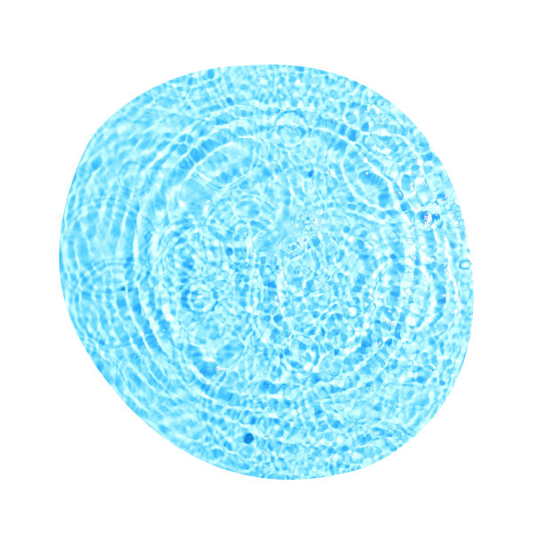 白色背景上飞溅的清水的纹理图片下载