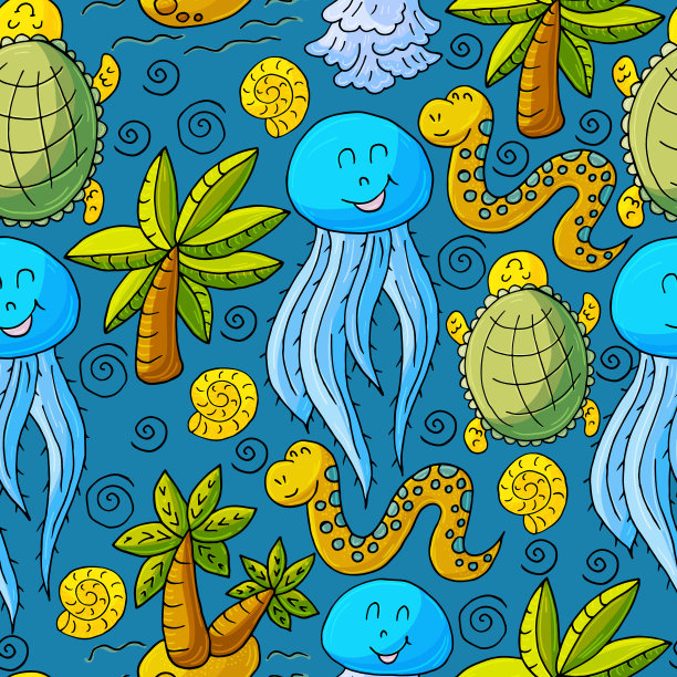 无缝模式的卡片，传单，横幅，织物图片下载