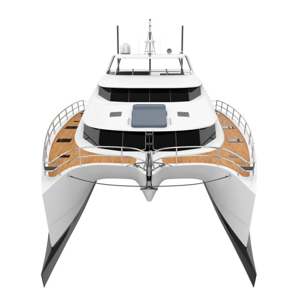 双体船孤立图片下载