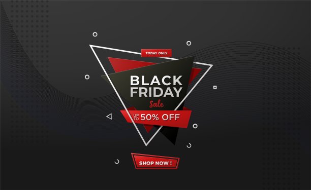 黑色星期五的横幅，黑色星期五的背景图片下载