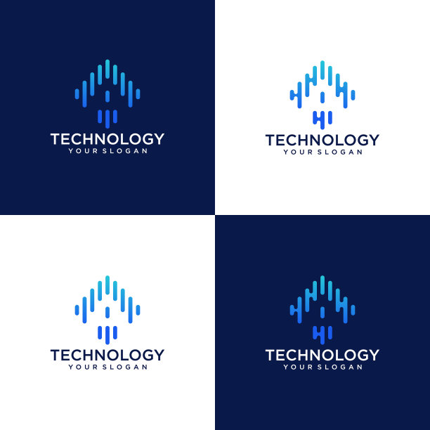 科技标志设计模板图片下载