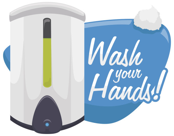 电子分配器促进洗手图片下载