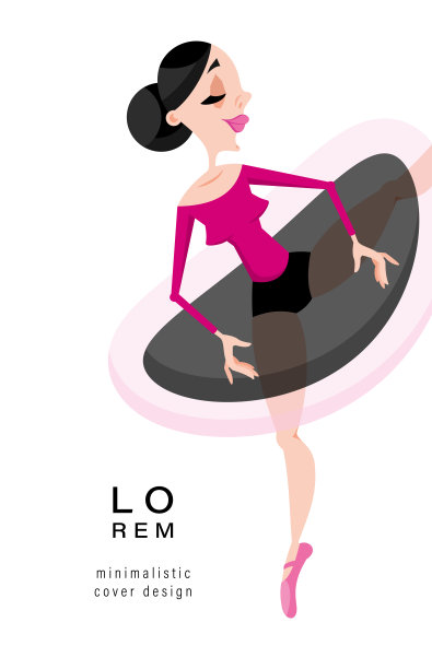 背景是一个女人的形象。适用于美容行业的杂志封面、户外平面、广告及装饰。矢量插图。图片下载