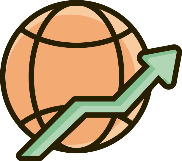 全球增长箭头企业金融投资图片下载