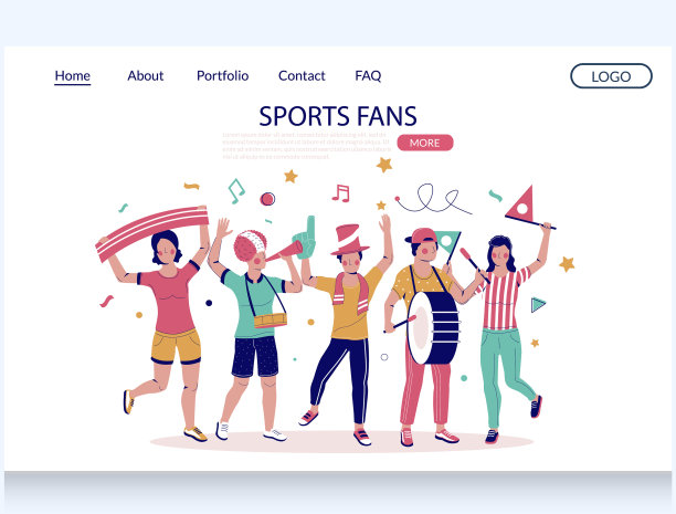 体育迷网站登陆页面设计图片下载