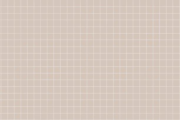 白色方形网格上的棕色粉彩背景，无缝纸片纹理，插图商务办公室和浴室墙壁和教育。图片下载