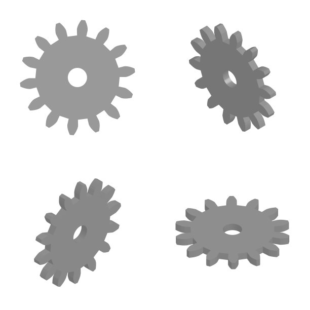 等距齿轮组图片下载