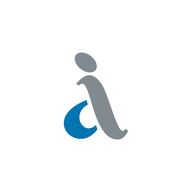 首字母ai或ia标志设计模板图片下载