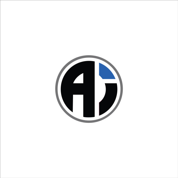 字母AI或IA标志设计模板图片下载