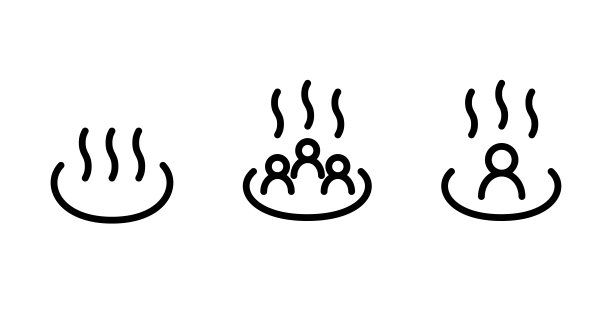 日本温泉平标集图片下载