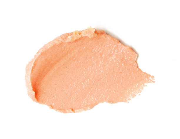 米色化妆品或化妆品样品隔离在白色背景上图片下载