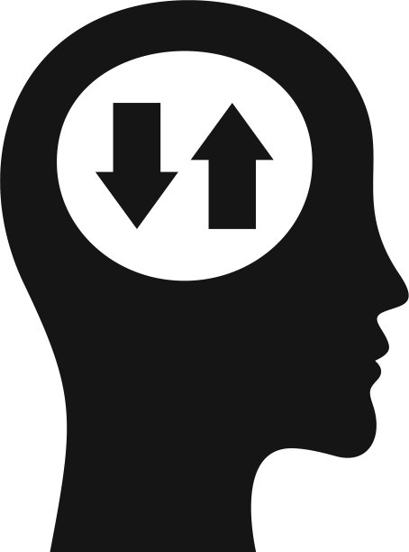 个性双相障碍图标简单的风格图片下载