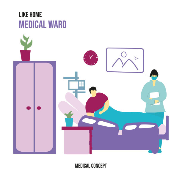 病人在医院病房图片下载