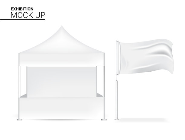 3d模拟真实的摊位展示流行的商店图片下载