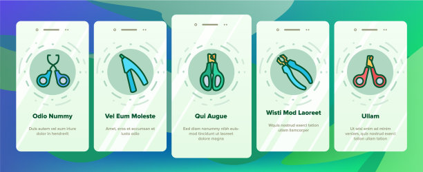 宠物指甲钳上的图标设置图片下载