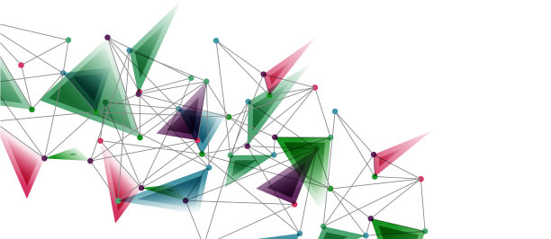 线点连接三角技术图片下载