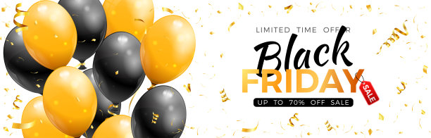 黑色星期五促销标语图片下载