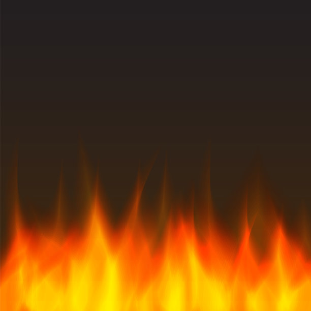 抽象矢量火灾背景图片下载