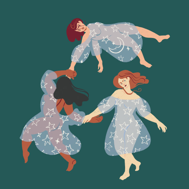 手绘数字插图图片下载