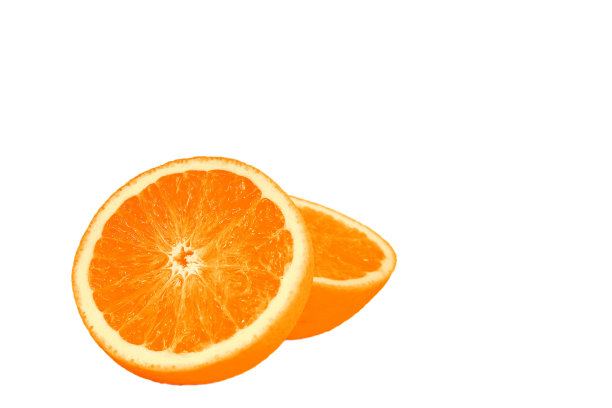 橘汁，切成两半图片下载