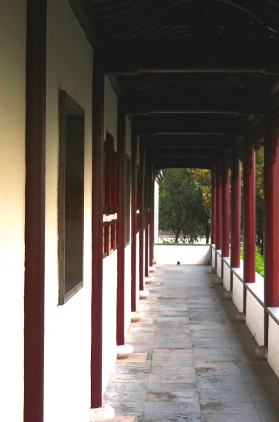 通往寺庙的人行道图片下载