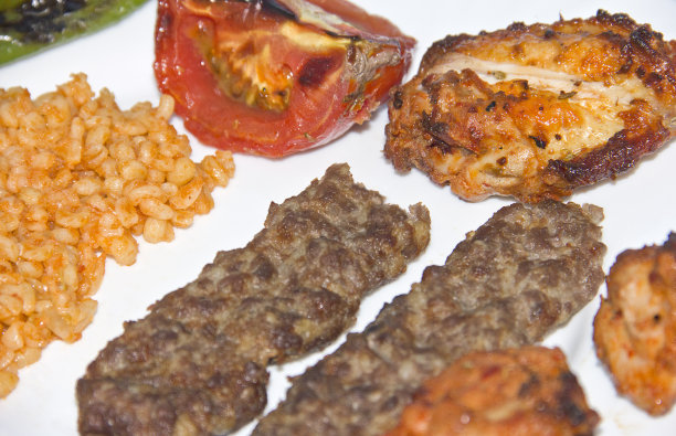 混合烤肉串图片下载