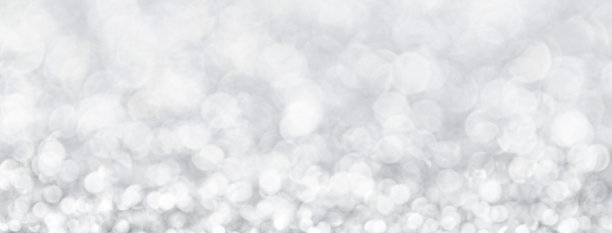 白色散景抽象横幅背景图片下载