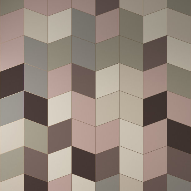 多色瓷砖图案-不对称的创意背景股票照片图片下载