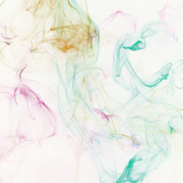 叠加彩色烟雾形状背景图片下载