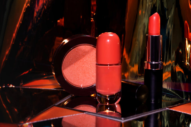 装饰成分用化妆品用镜子反射图片下载