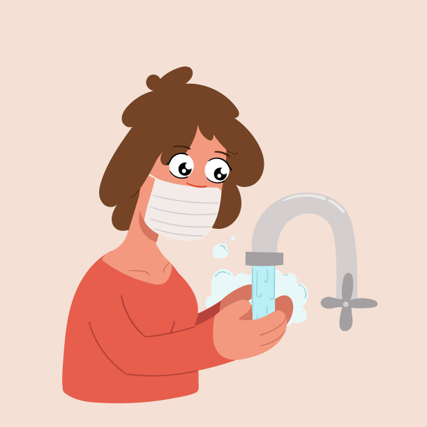 预防冠状病毒疫情，用温水肥皂洗手，揉搓指甲和手指，经常洗手或使用洗手液凝胶图片下载