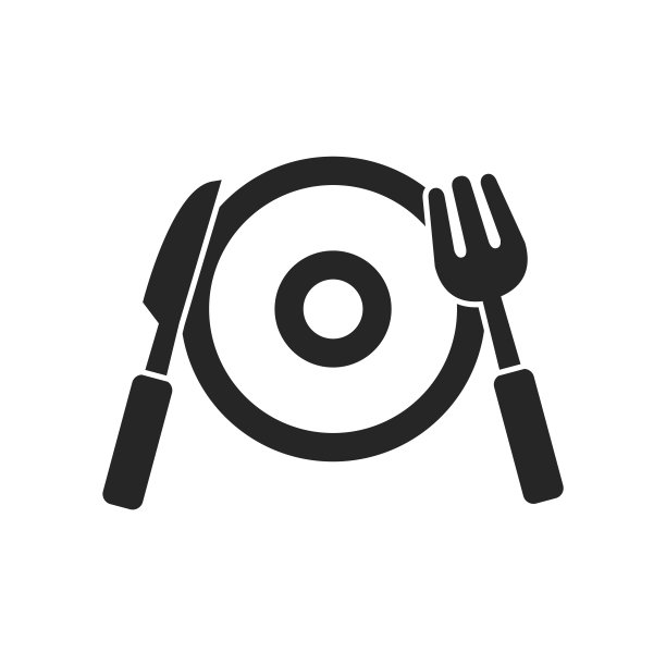 轮廓图标-盘子图片下载