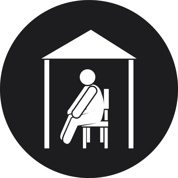 冠状病毒与健康概念人坐图片下载