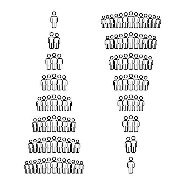 人图标线工作组团队矢量图片下载