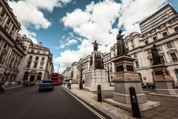 英国伦敦的克里米亚战争纪念碑图片下载