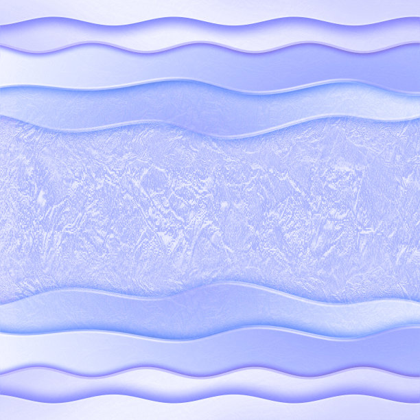 背景与波浪在温和的浅蓝色阴影。图片下载