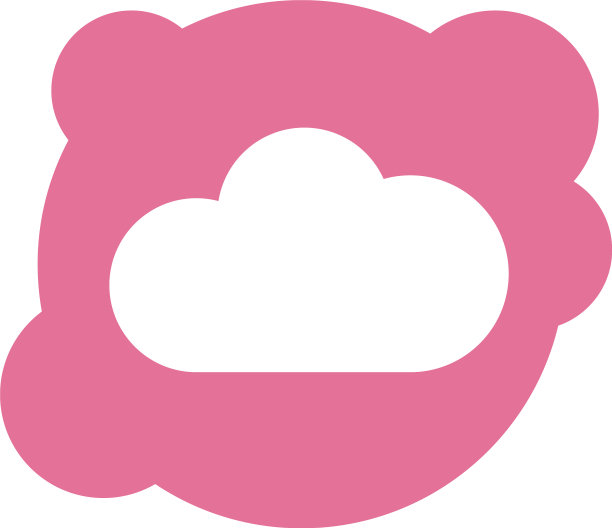 云计算服务器技术块样式图标图片下载