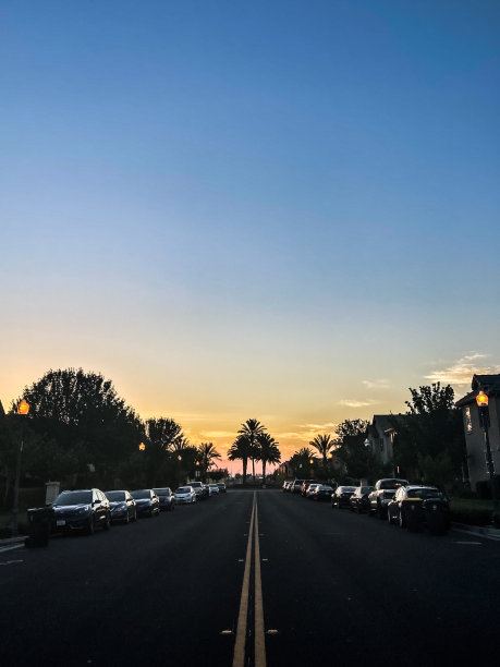 加州的日出图片下载