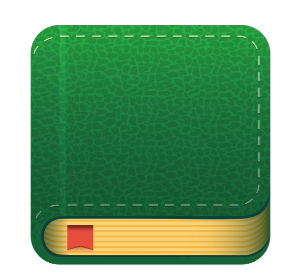 矢量书图标孤立的白色背景图片下载