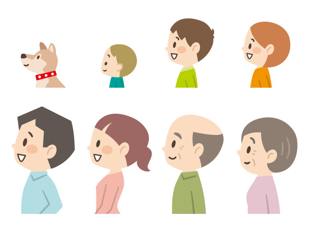 描绘了一个三代同堂的家庭图片下载