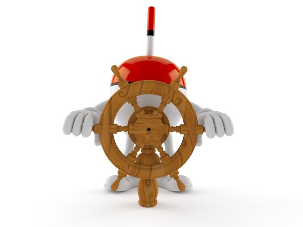 钓鱼浮子character holding ship wheel图片下载