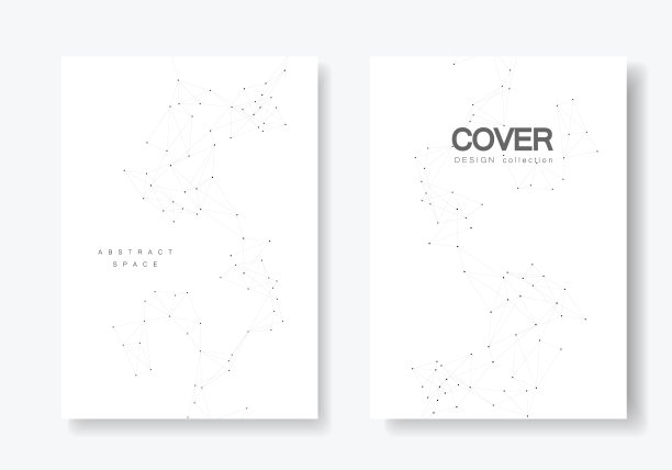 a4纸小册子封面的现代模板图片下载