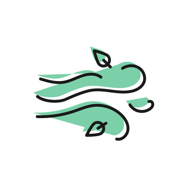 黑线风图标孤立在白色背景图片下载