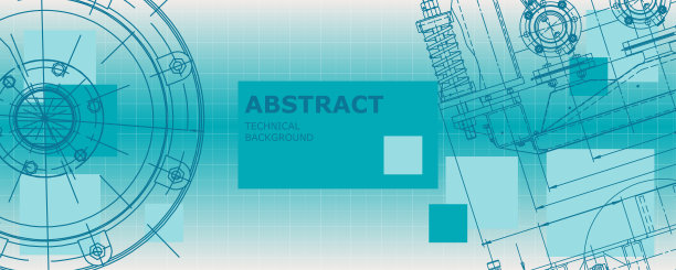 机械工程制图。工程技术壁纸图片下载