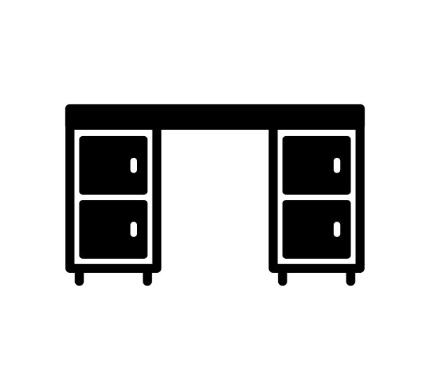 箱体图标矢量标识设计模板图片下载