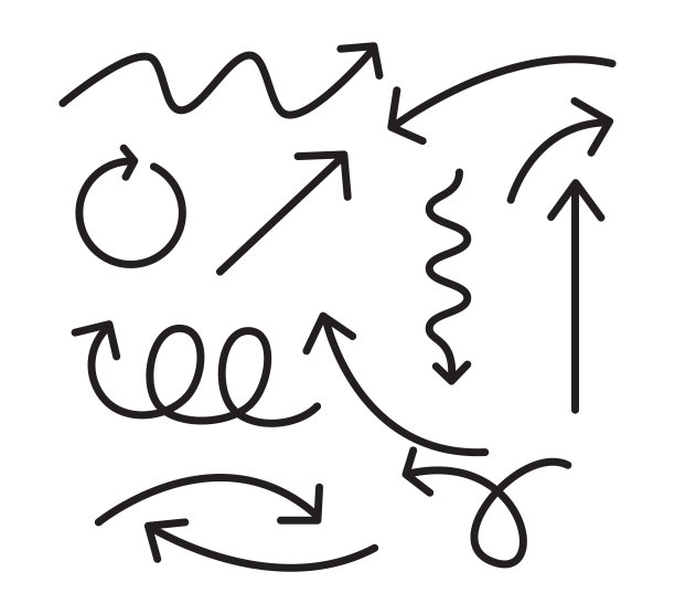箭头图标矢量标志模板插图图片下载