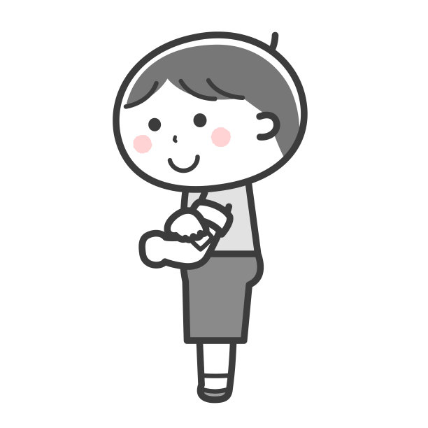 接种疫苗后按手臂的男孩/注射后/ 2种颜色图片下载