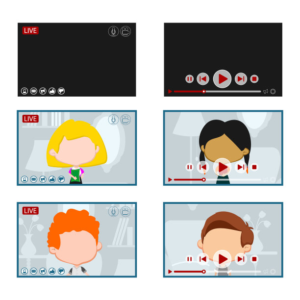 现场和离线视频屏幕设置图片下载