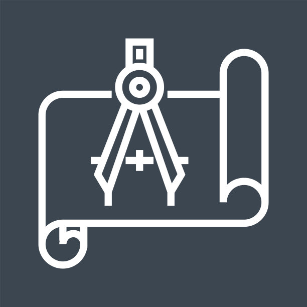 蓝图和指南针图片下载