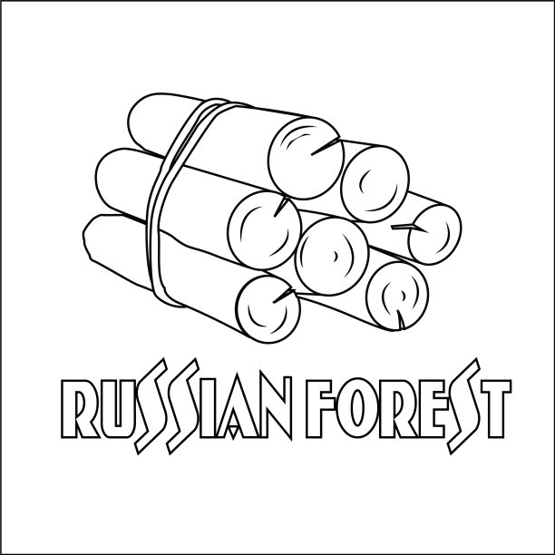 商业创意标志-俄罗斯森林图片下载